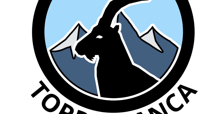 CLUB DE MONTAÑA LOGO COLOR CON TIPOGRAFÍA