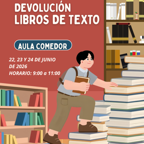 devolución libros de texto