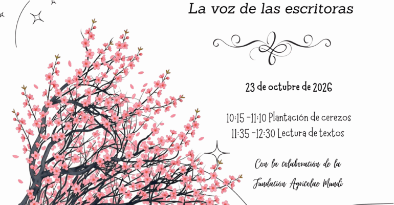 Cartel entre versos y cerezos (1)