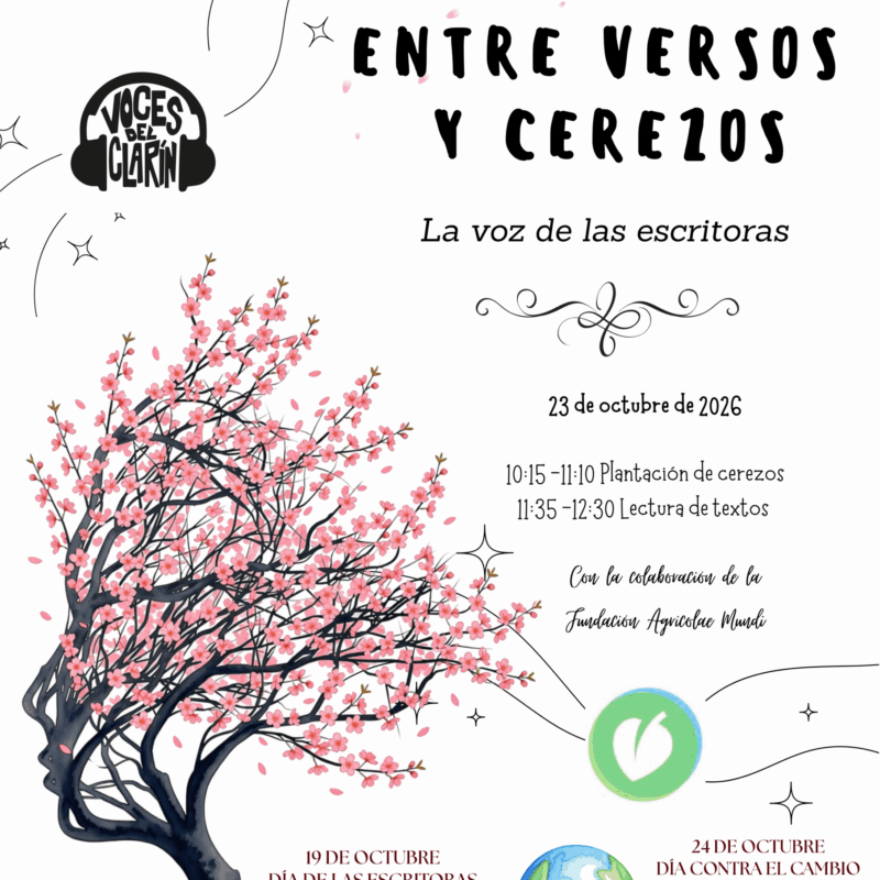 Cartel entre versos y cerezos (1)